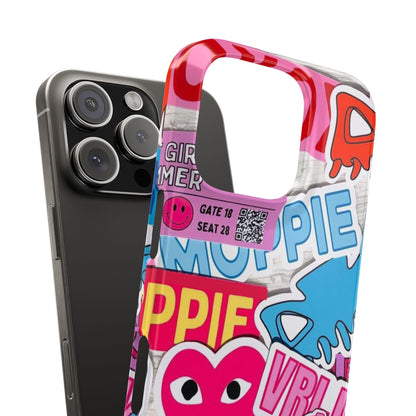 Sticker Frenzy Pop iPhone Cases - SmartHomeGoodies