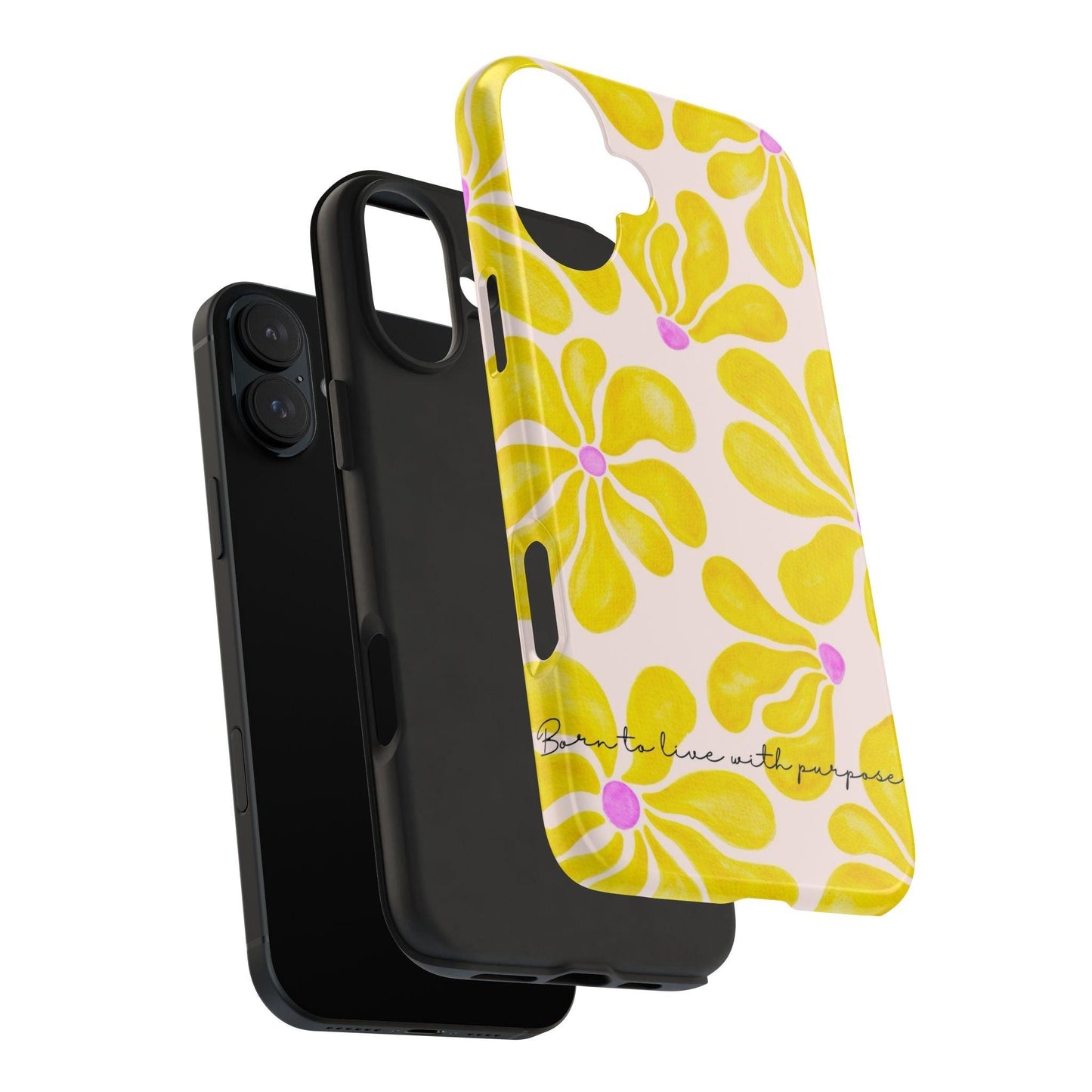 Sunshine Floral Tough iPhone Cases - SmartHomeGoodies