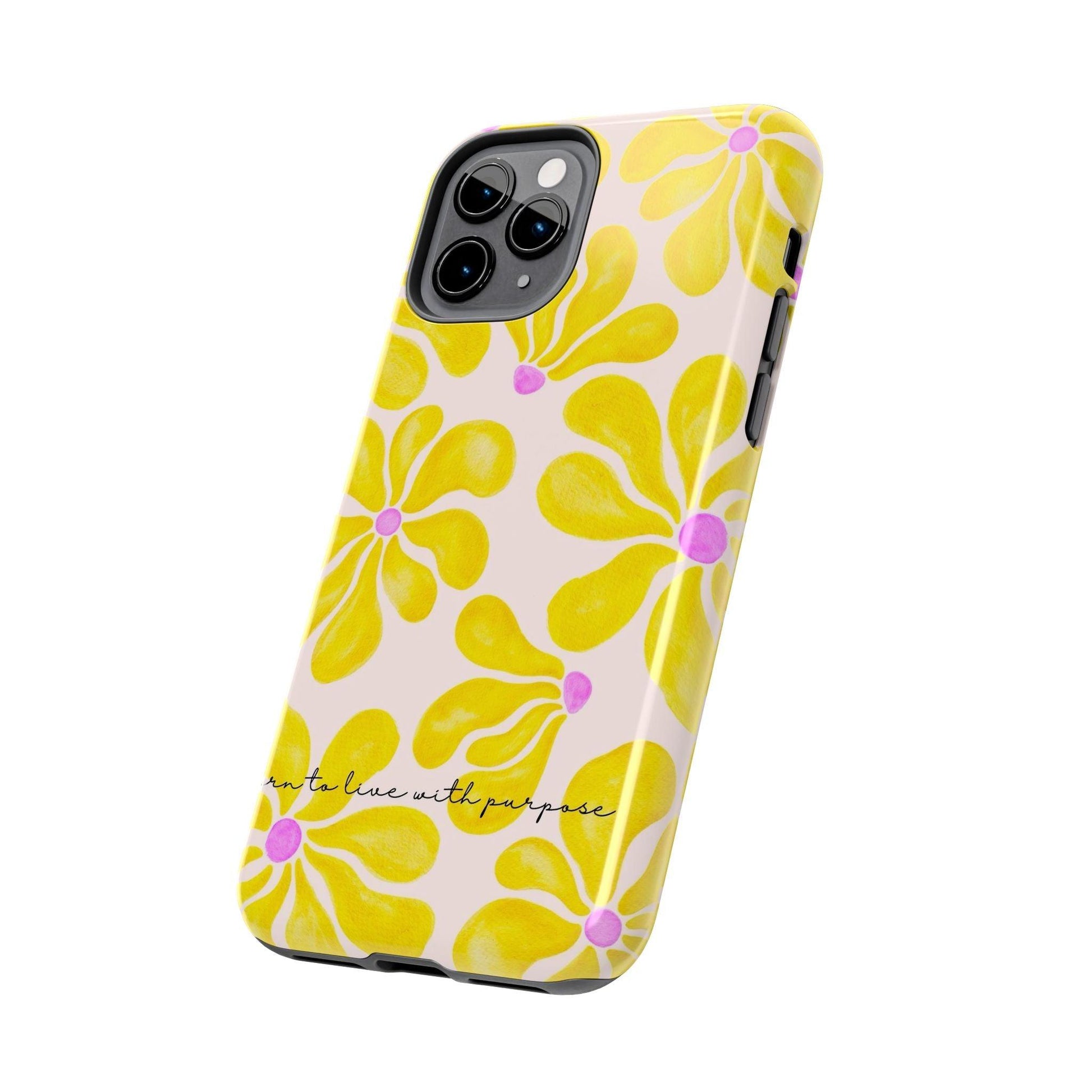 Sunshine Floral Tough iPhone Cases - SmartHomeGoodies