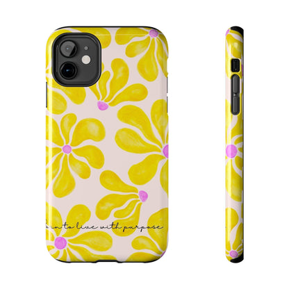 Sunshine Floral Tough iPhone Cases - SmartHomeGoodies