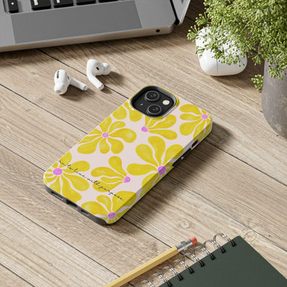 Sunshine Floral Tough iPhone Cases - SmartHomeGoodies