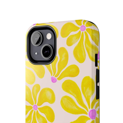 Sunshine Floral Tough iPhone Cases - SmartHomeGoodies