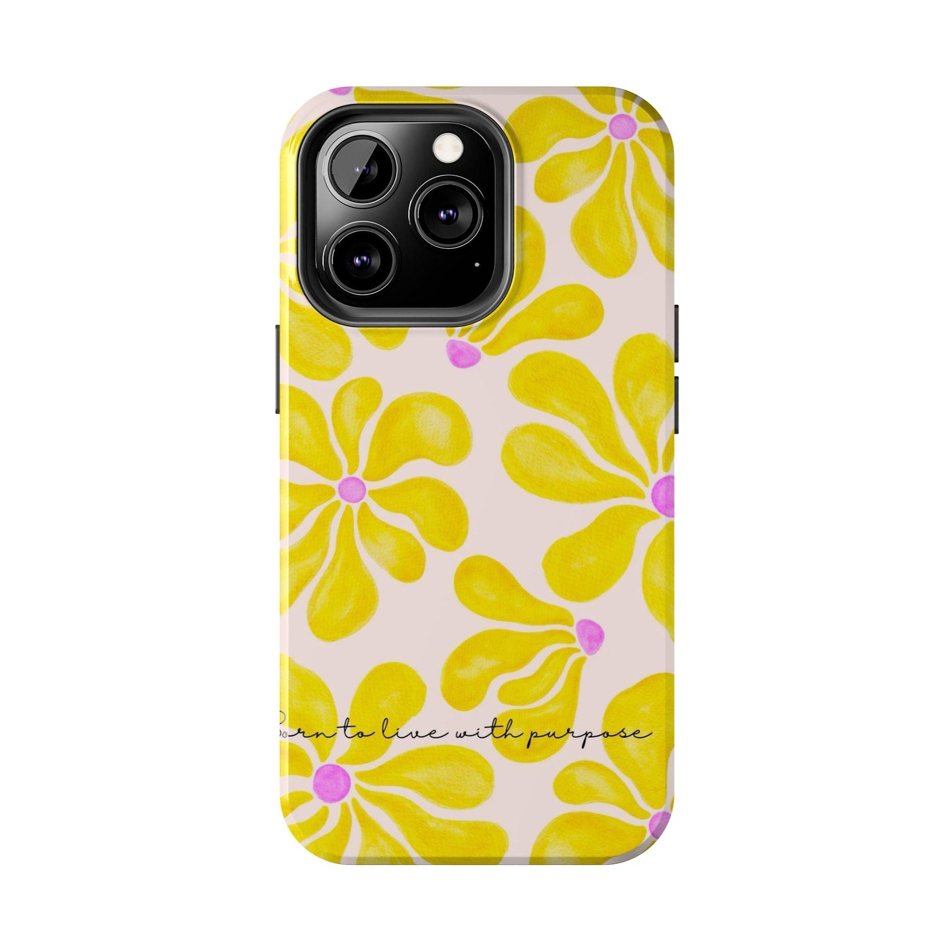 Sunshine Floral Tough iPhone Cases - SmartHomeGoodies