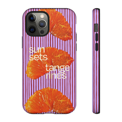 Tangerine Sunset Phone Case - SmartHomeGoodies