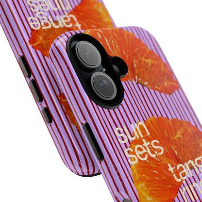Tangerine Sunset Phone Case - SmartHomeGoodies