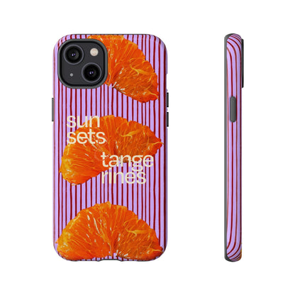 Tangerine Sunset Phone Case - SmartHomeGoodies