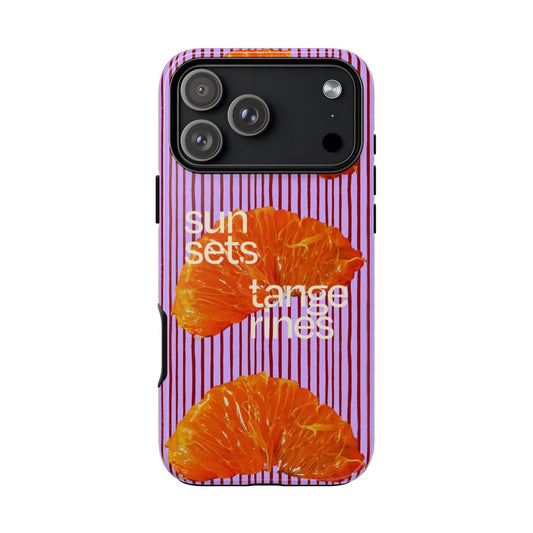 Tangerine Sunset Phone Case - SmartHomeGoodies