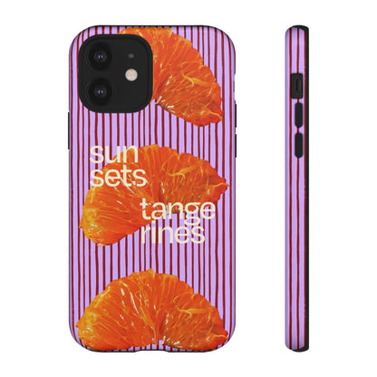 Tangerine Sunset Phone Case - SmartHomeGoodies