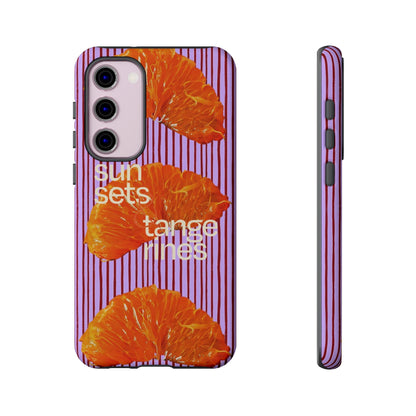 Tangerine Sunset Phone Case - SmartHomeGoodies