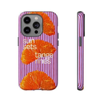 Tangerine Sunset Phone Case - SmartHomeGoodies