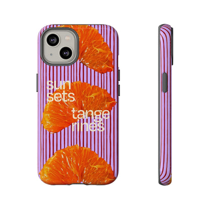 Tangerine Sunset Phone Case - SmartHomeGoodies