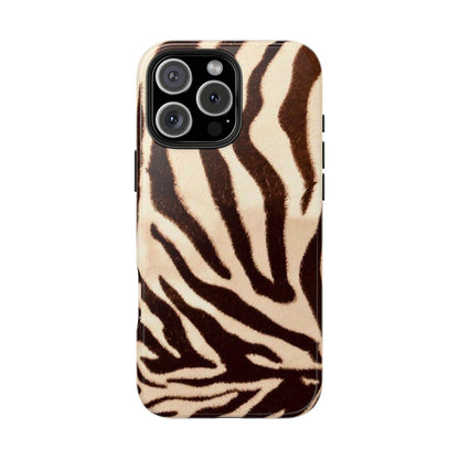 Taupe Twilights Stripe Tough iPhone Cases - SmartHomeGoodies