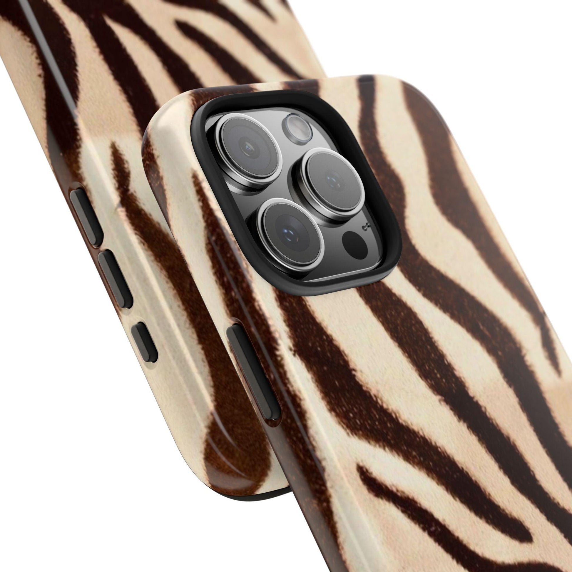 Taupe Twilights Stripe Tough iPhone Cases - SmartHomeGoodies