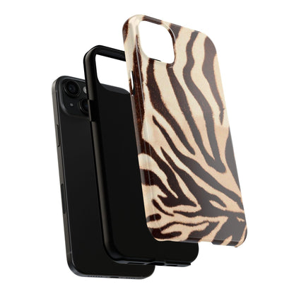 Taupe Twilights Stripe Tough iPhone Cases - SmartHomeGoodies