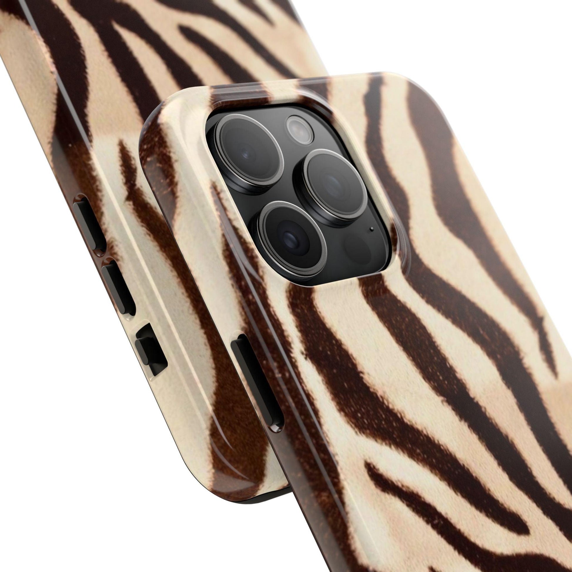 Taupe Twilights Stripe Tough iPhone Cases - SmartHomeGoodies