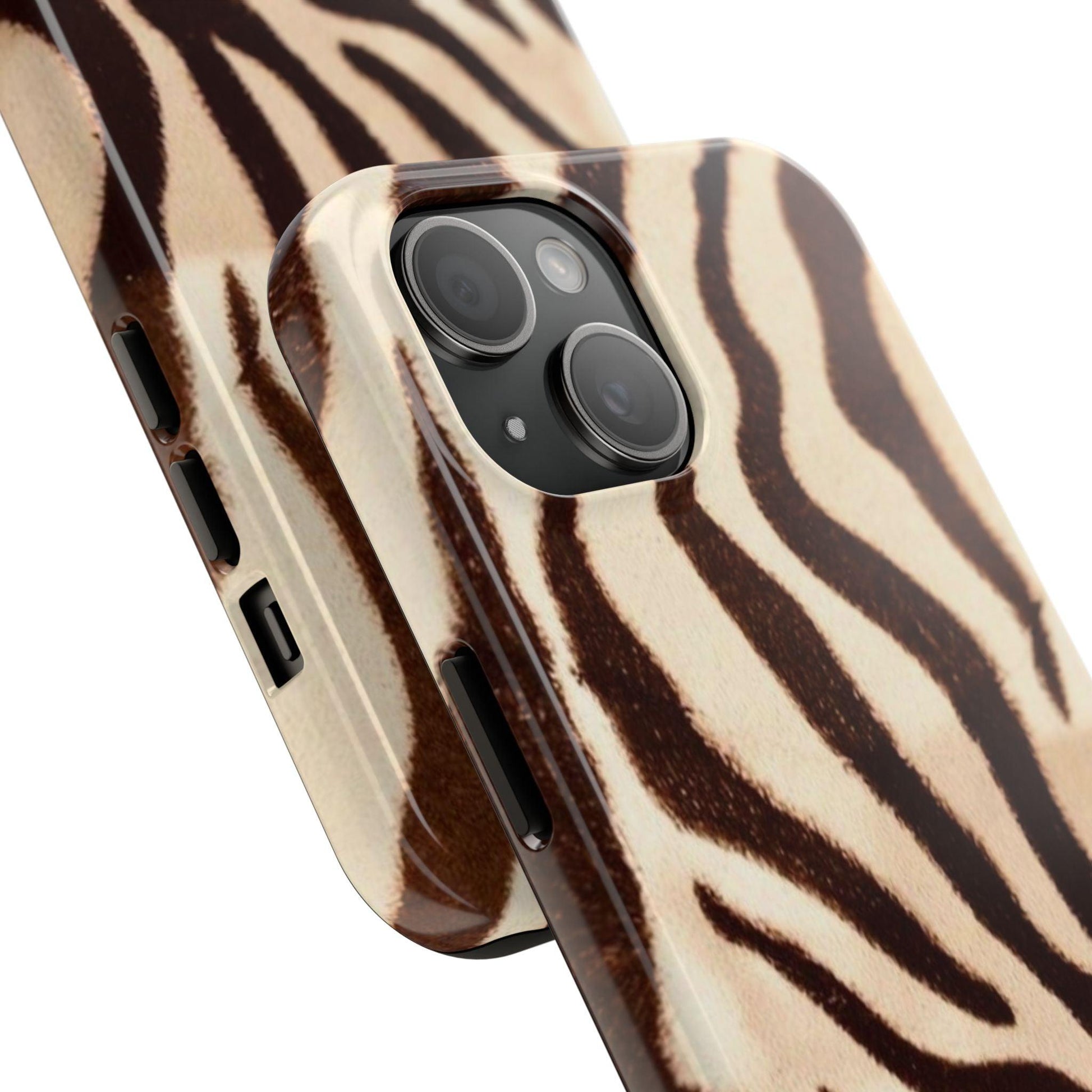 Taupe Twilights Stripe Tough iPhone Cases - SmartHomeGoodies