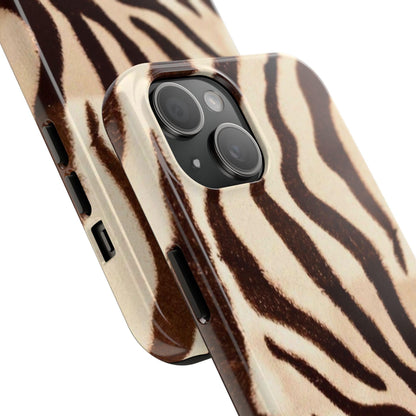 Taupe Twilights Stripe Tough iPhone Cases - SmartHomeGoodies