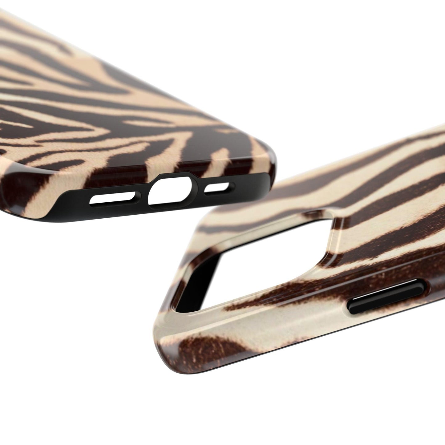 Taupe Twilights Stripe Tough iPhone Cases - SmartHomeGoodies