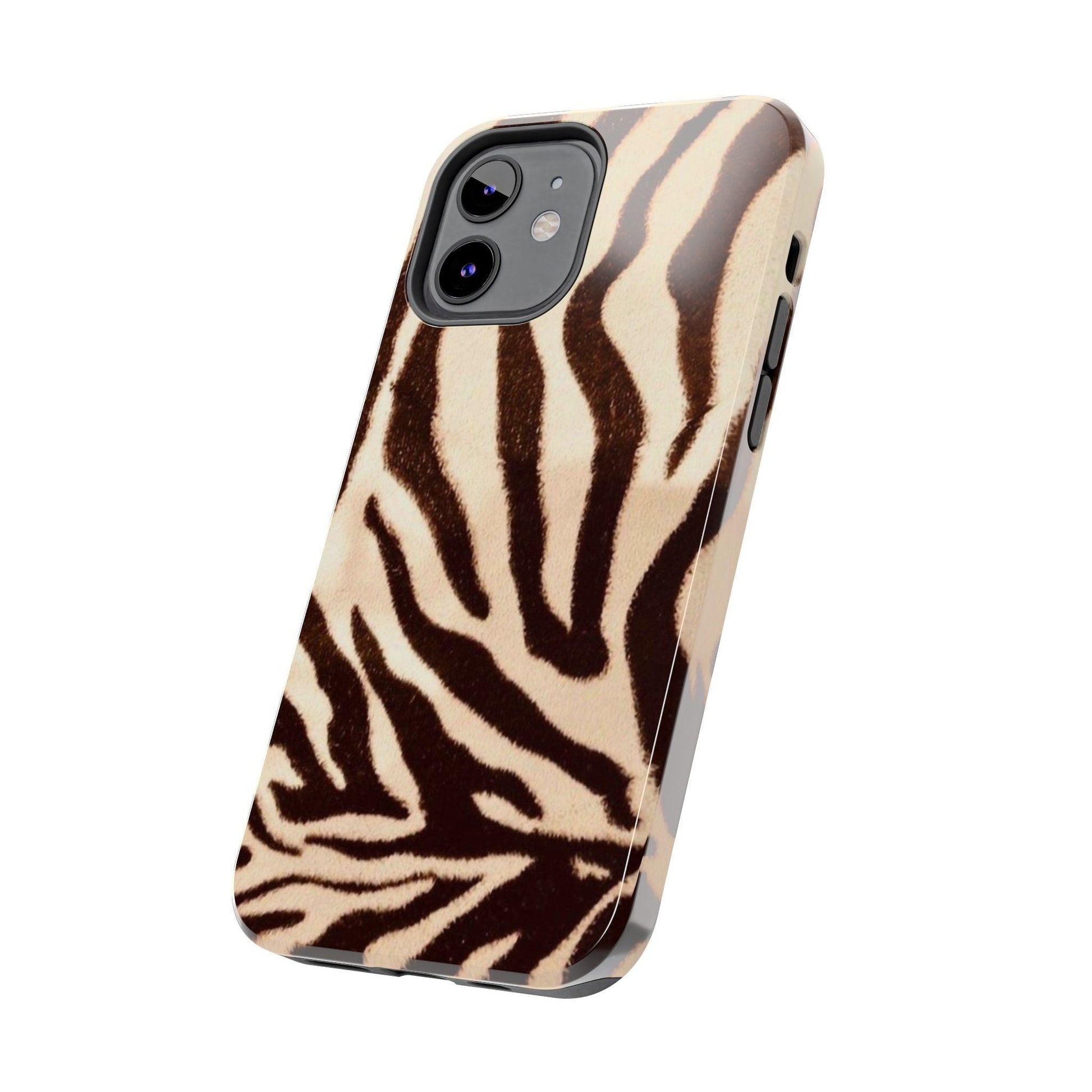Taupe Twilights Stripe Tough iPhone Cases - SmartHomeGoodies