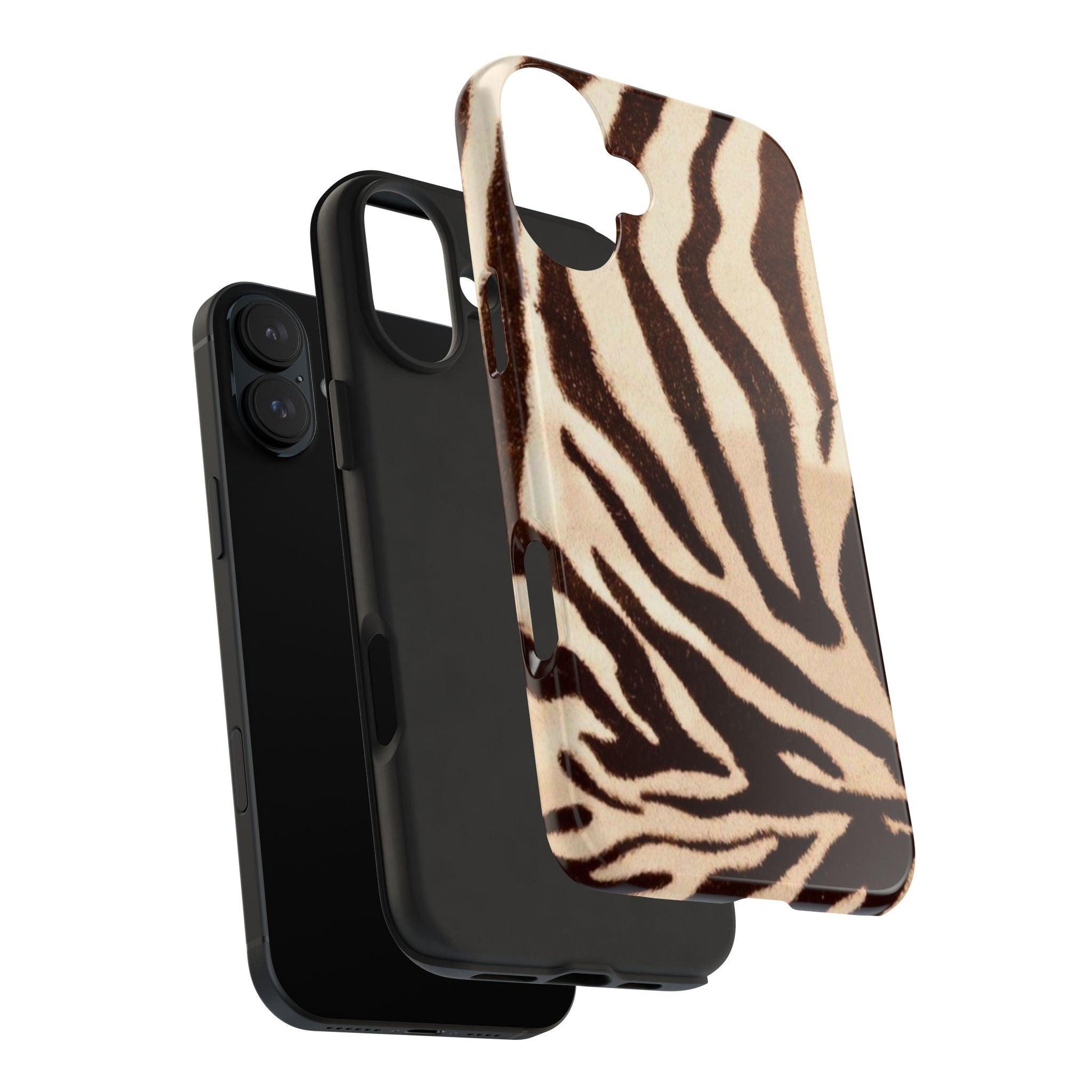 Taupe Twilights Stripe Tough iPhone Cases - SmartHomeGoodies