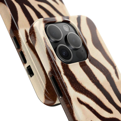 Taupe Twilights Stripe Tough iPhone Cases - SmartHomeGoodies