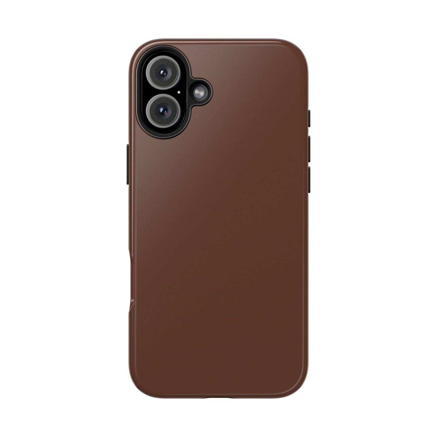 The Basics Coffee Brown iPhone Cases - The Basics Collection - SmartHomeGoodies
