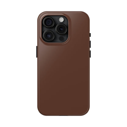 The Basics Coffee Brown iPhone Cases - The Basics Collection - SmartHomeGoodies