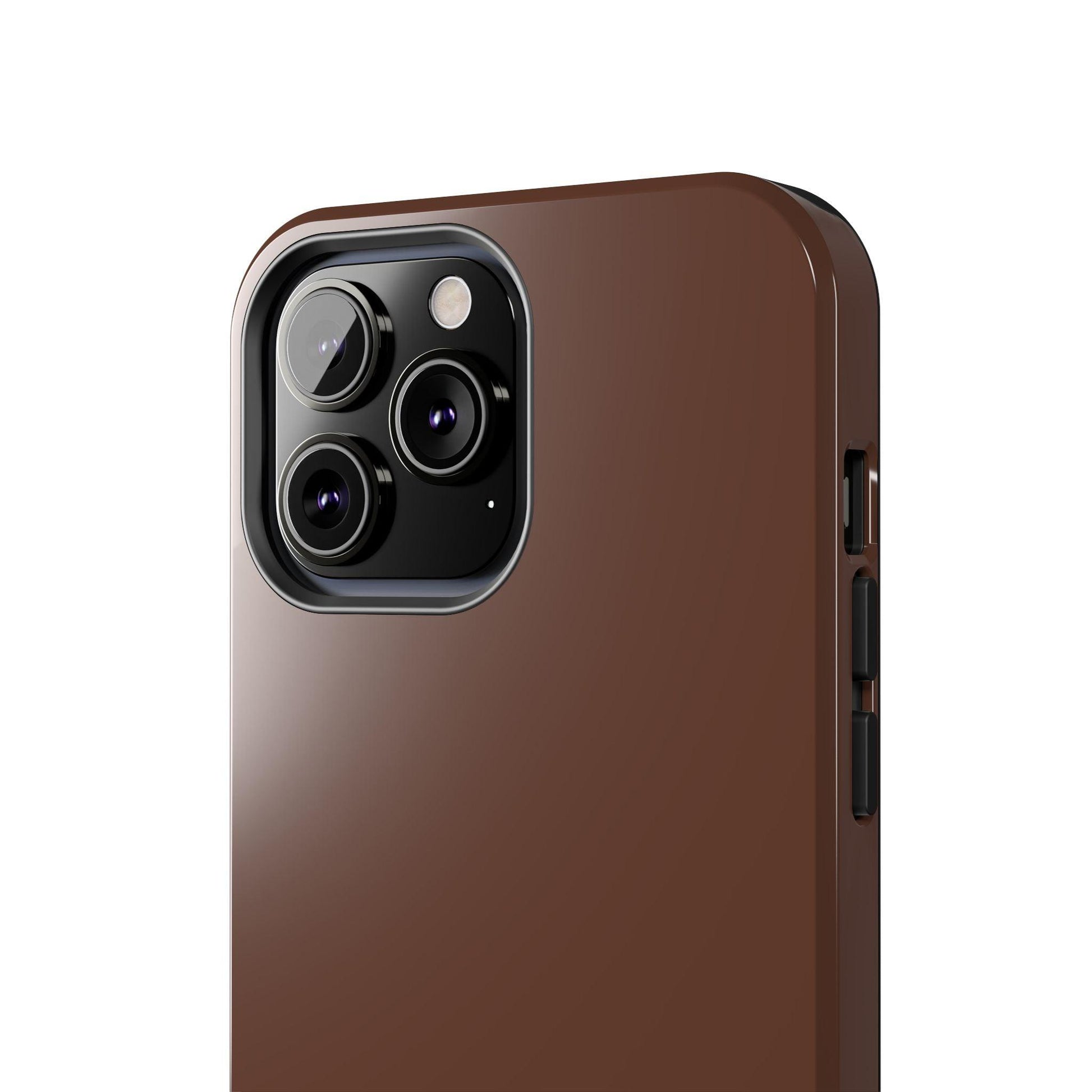 The Basics Coffee Brown iPhone Cases - The Basics Collection - SmartHomeGoodies