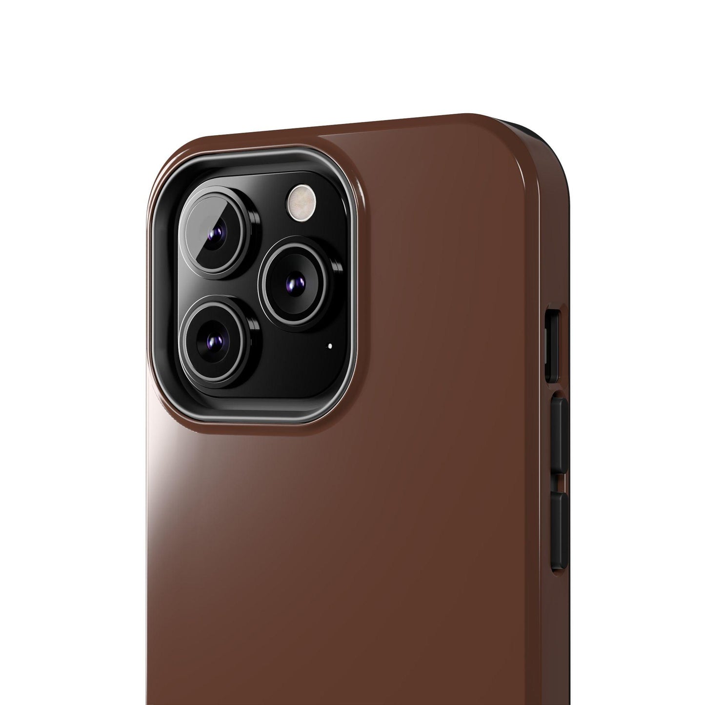 The Basics Coffee Brown iPhone Cases - The Basics Collection - SmartHomeGoodies