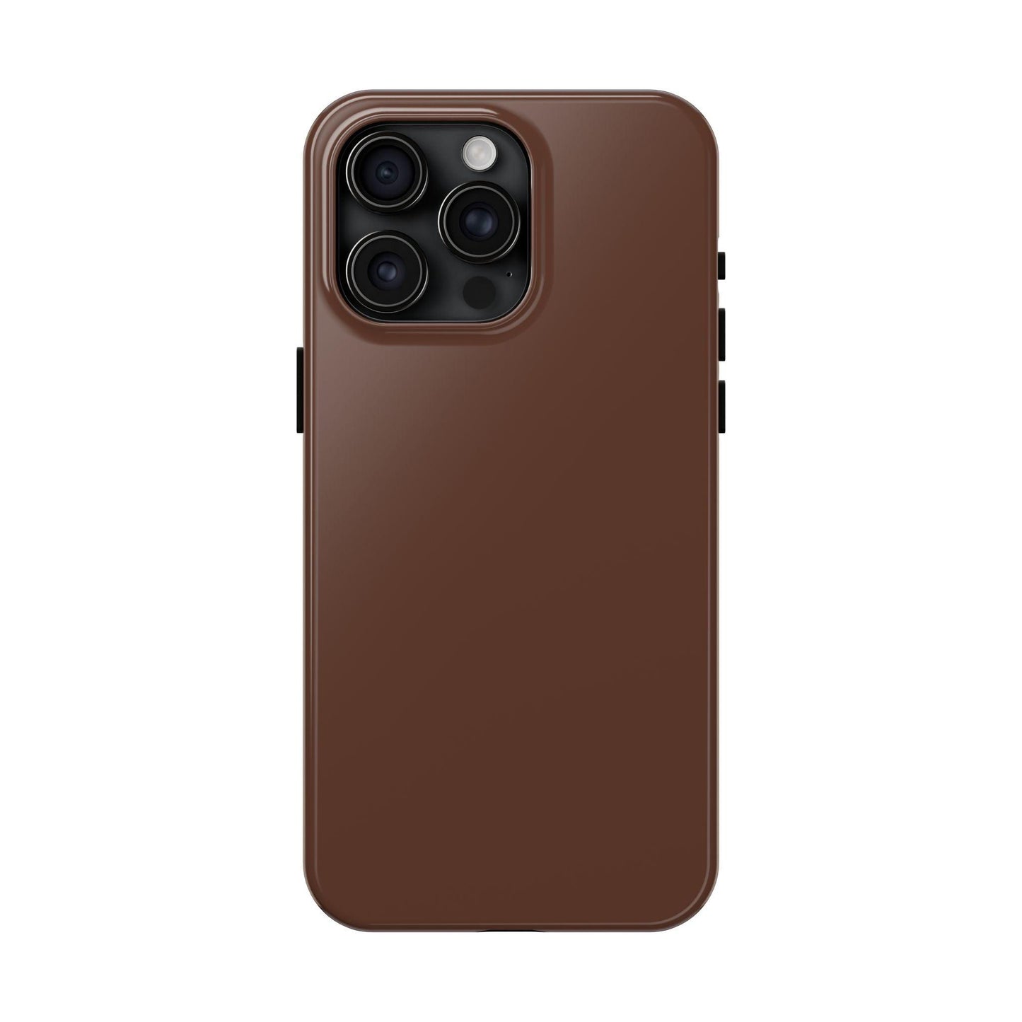 The Basics Coffee Brown iPhone Cases - The Basics Collection - SmartHomeGoodies