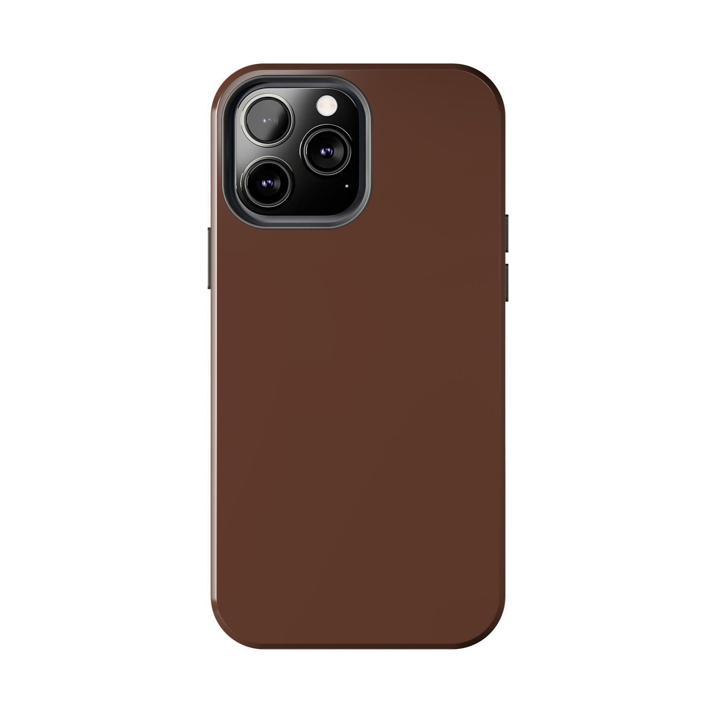 The Basics Coffee Brown iPhone Cases - The Basics Collection - SmartHomeGoodies