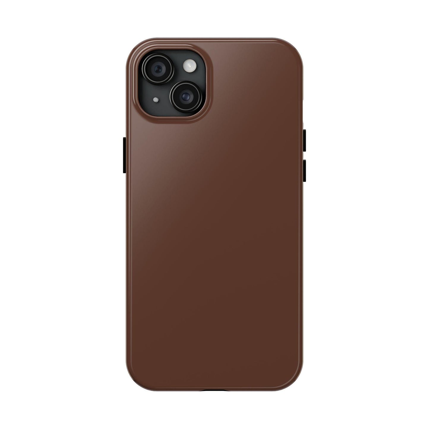 The Basics Coffee Brown iPhone Cases - The Basics Collection - SmartHomeGoodies