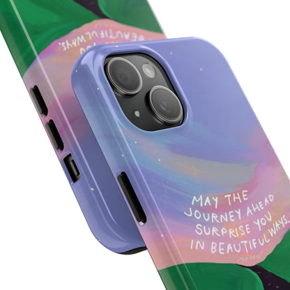 The Beautiful Journey Tough iPhone Cases - Inspirational Phone Cases - SmartHomeGoodies