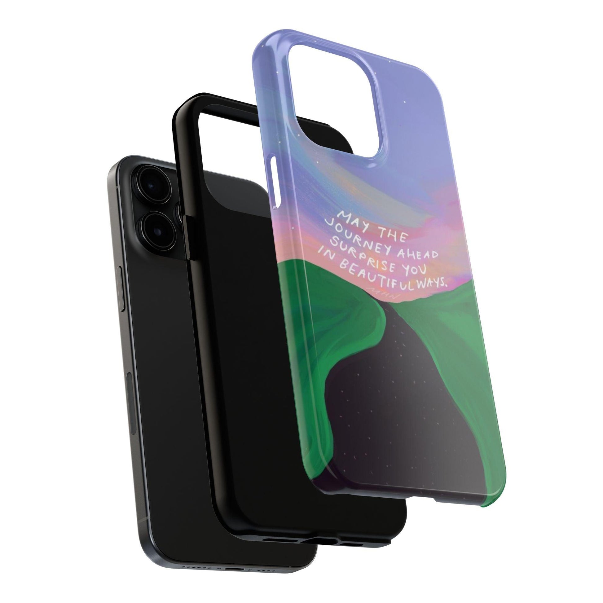 The Beautiful Journey Tough iPhone Cases - Inspirational Phone Cases - SmartHomeGoodies