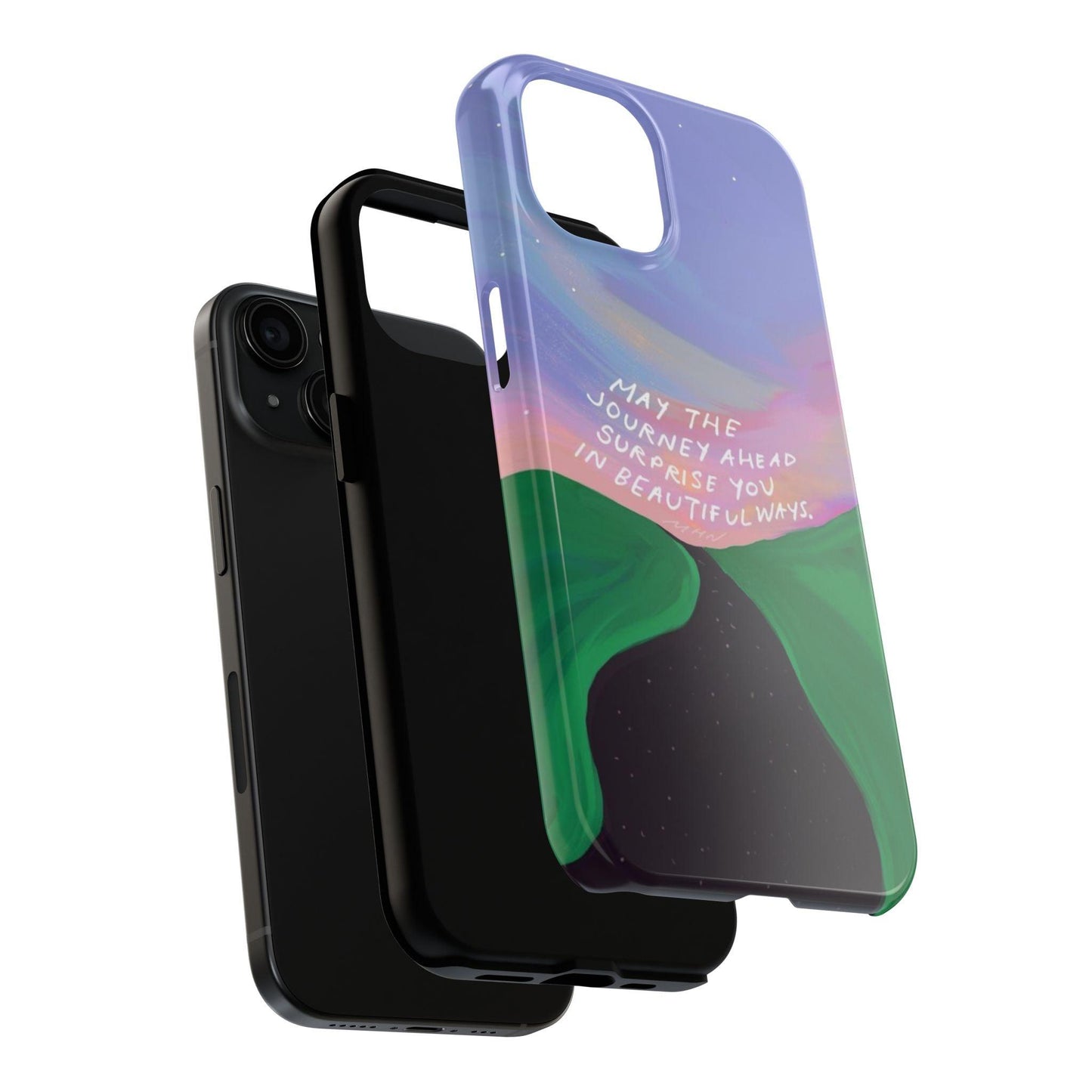 The Beautiful Journey Tough iPhone Cases - Inspirational Phone Cases - SmartHomeGoodies