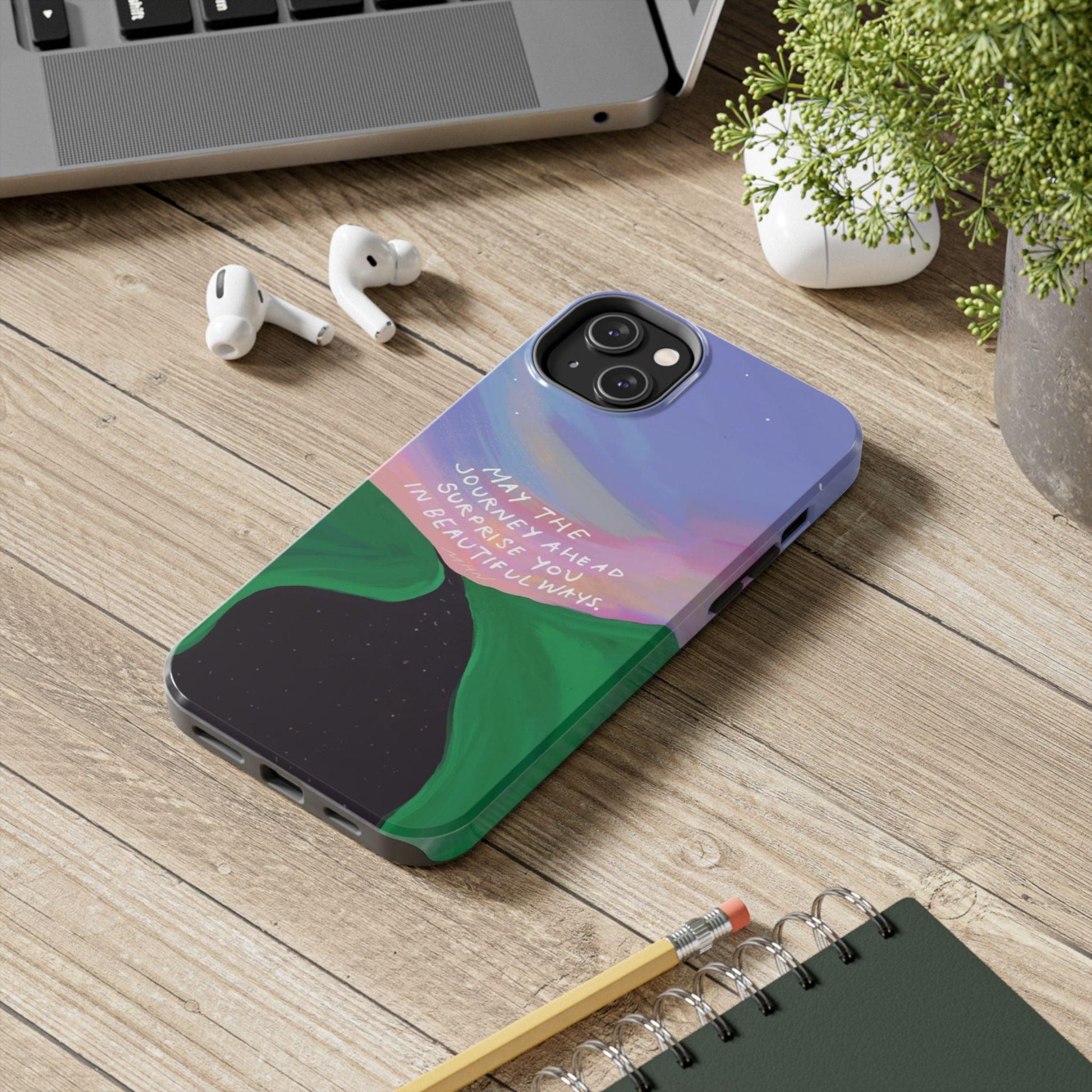 The Beautiful Journey Tough iPhone Cases - Inspirational Phone Cases - SmartHomeGoodies