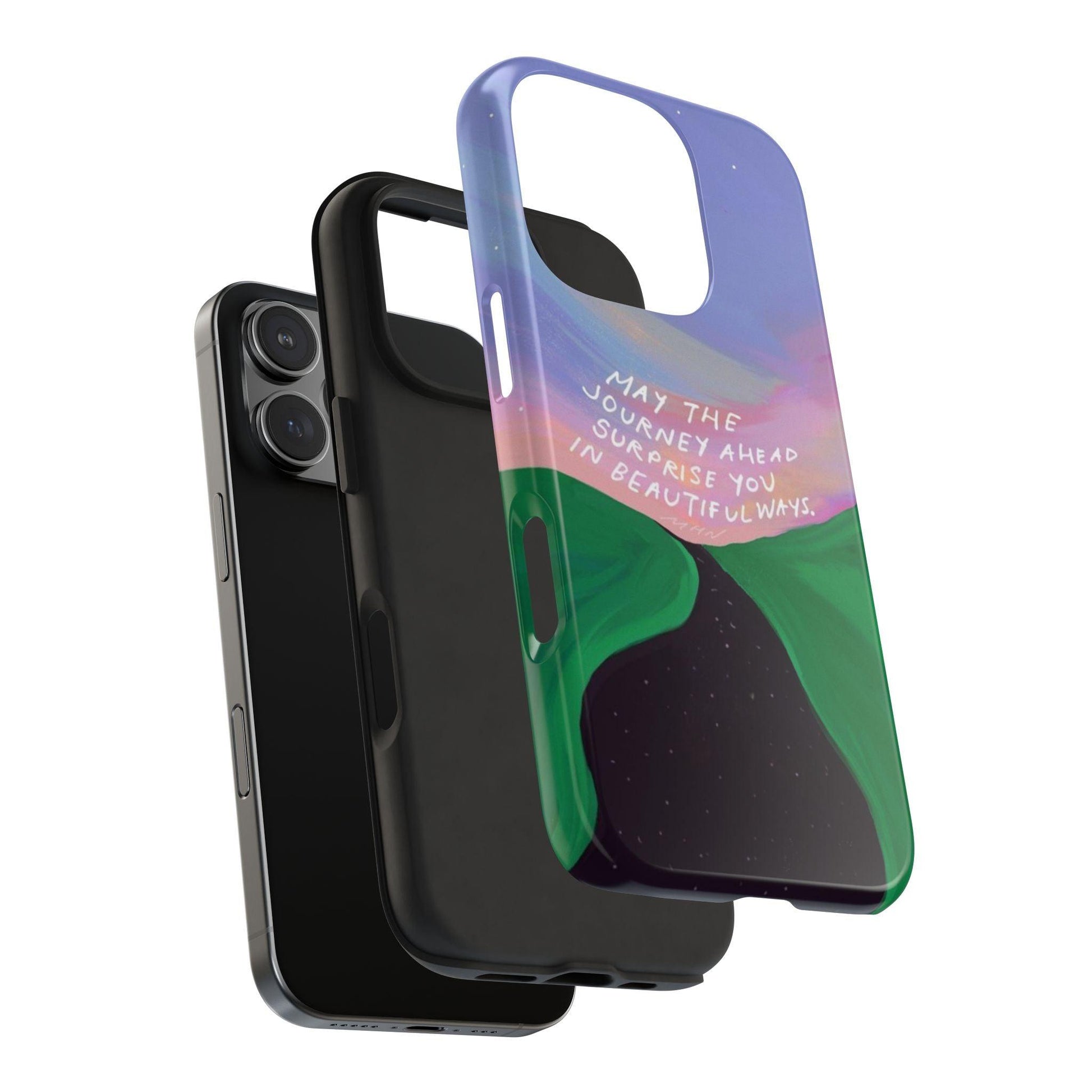 The Beautiful Journey Tough iPhone Cases - Inspirational Phone Cases - SmartHomeGoodies