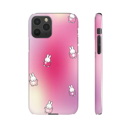 The Bunny Aura Pink Snap Cases - SmartHomeGoodies