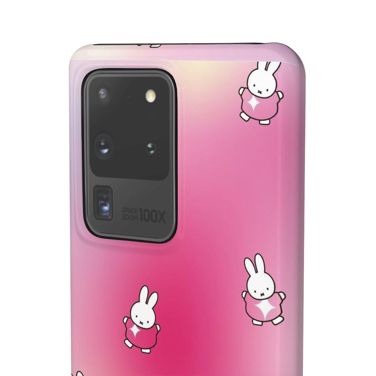 The Bunny Aura Pink Snap Cases - SmartHomeGoodies