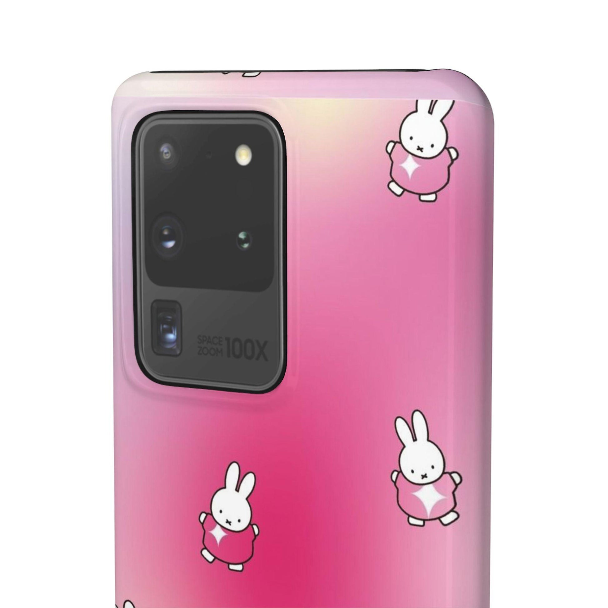 The Bunny Aura Pink Snap Cases - SmartHomeGoodies