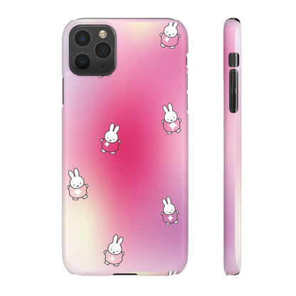 The Bunny Aura Pink Snap Cases - SmartHomeGoodies