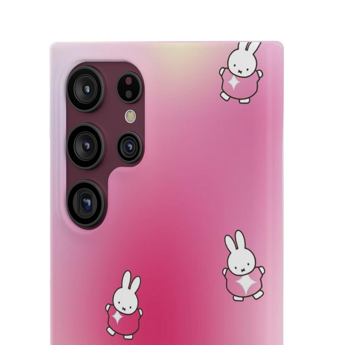 The Bunny Aura Pink Snap Cases - SmartHomeGoodies