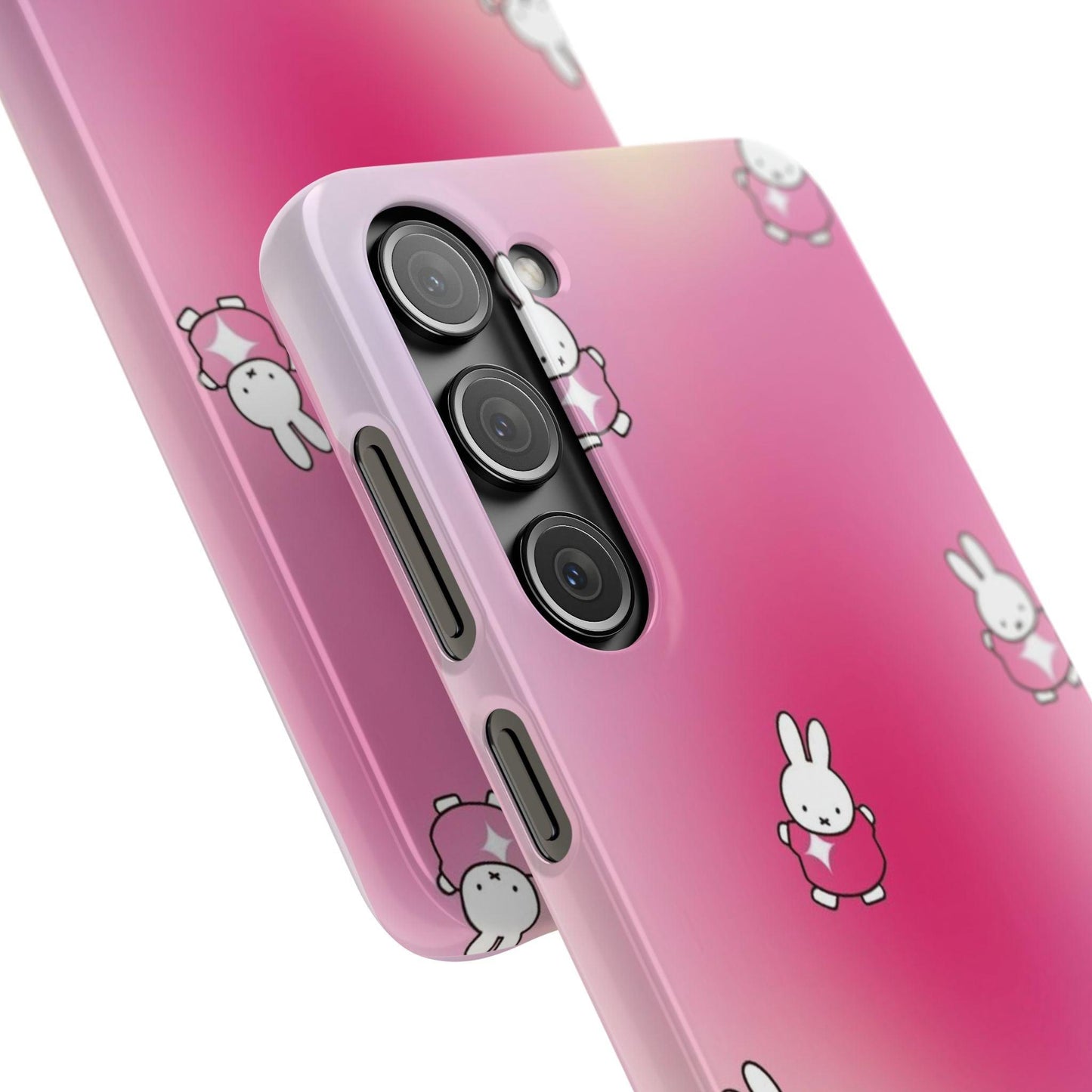 The Bunny Aura Pink Snap Cases - SmartHomeGoodies