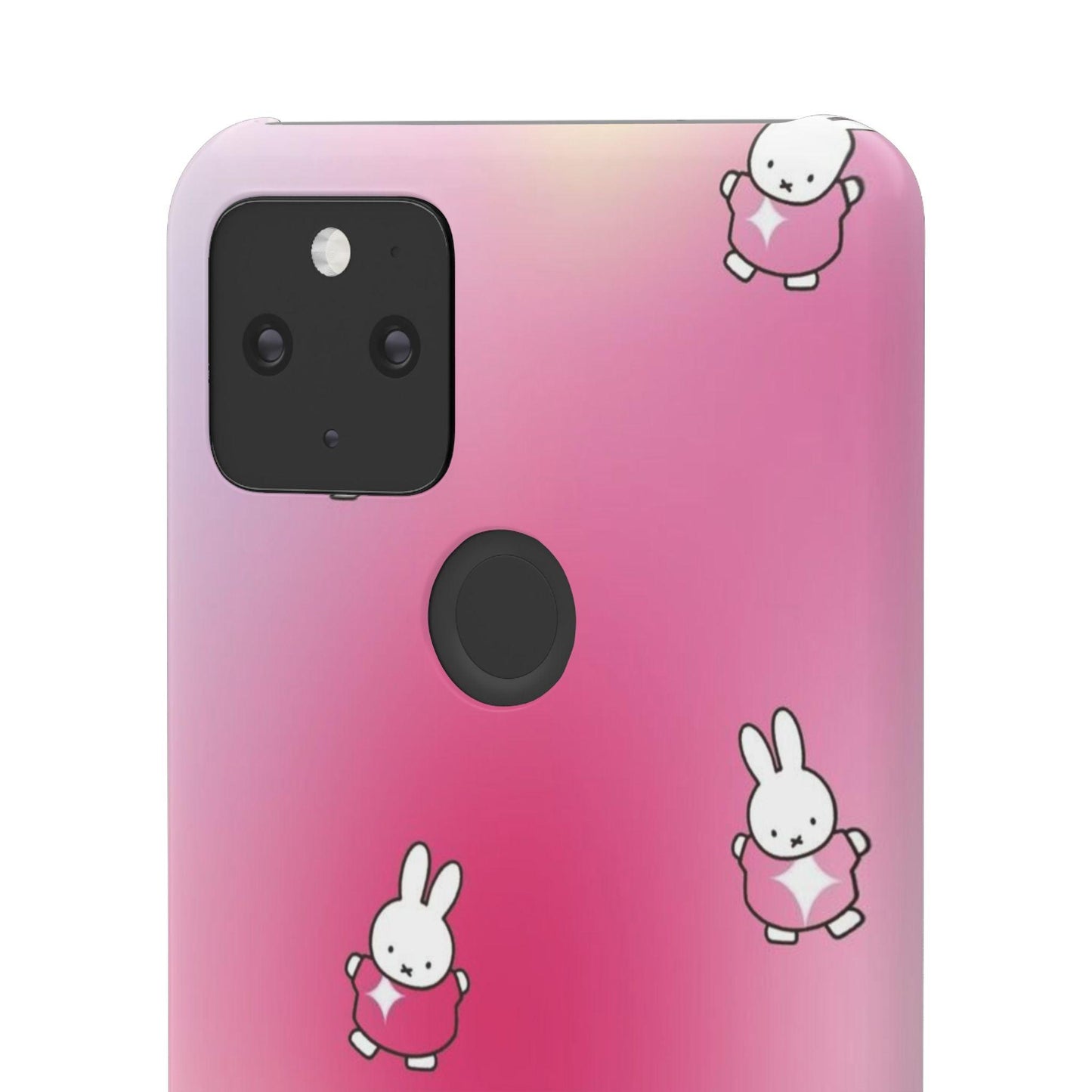 The Bunny Aura Pink Snap Cases - SmartHomeGoodies
