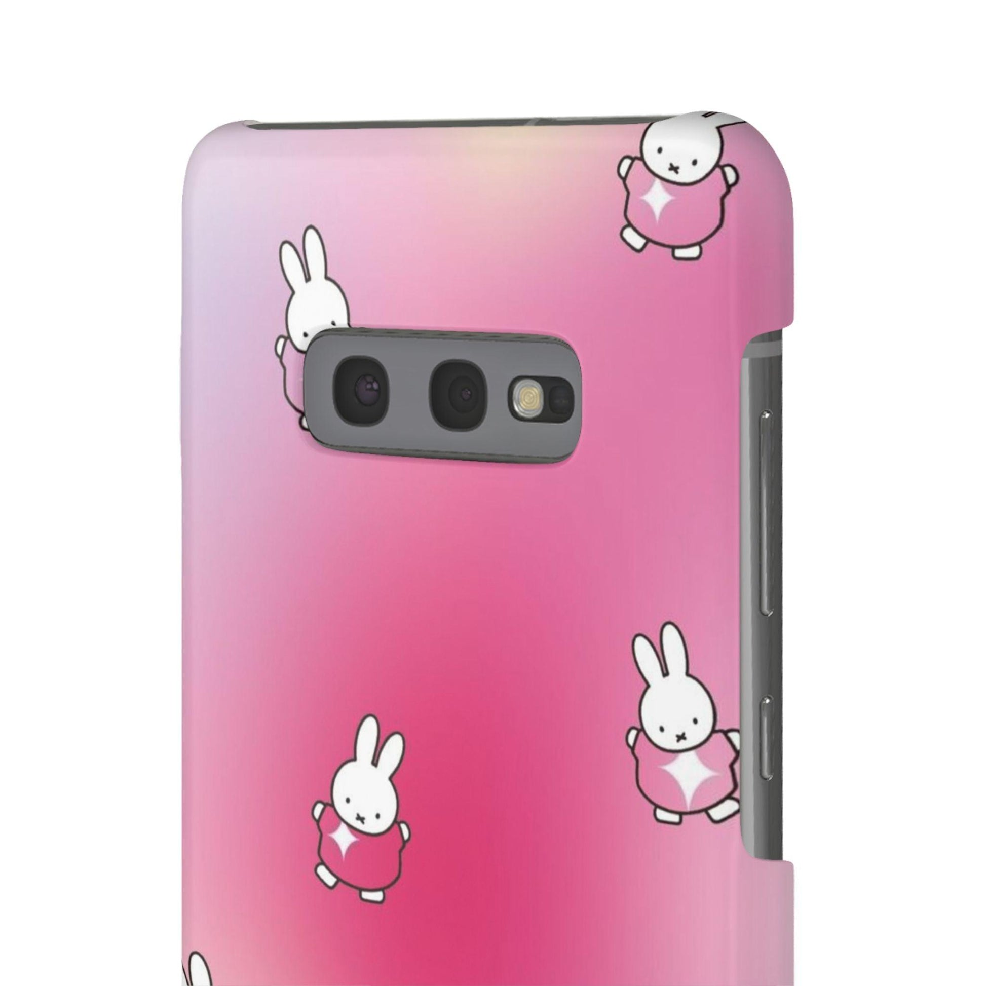 The Bunny Aura Pink Snap Cases - SmartHomeGoodies