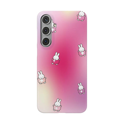 The Bunny Aura Pink Snap Cases - SmartHomeGoodies