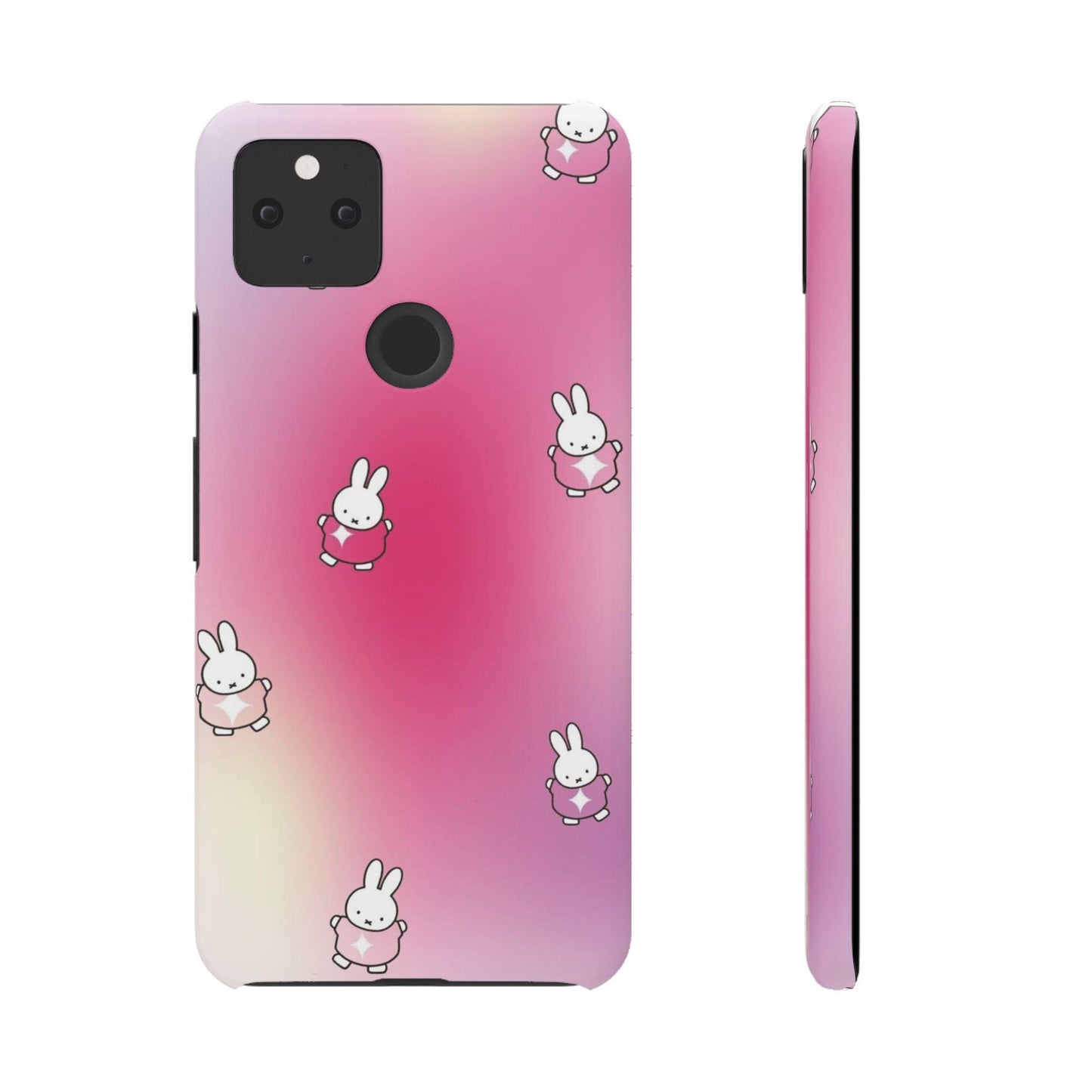 The Bunny Aura Pink Snap Cases - SmartHomeGoodies