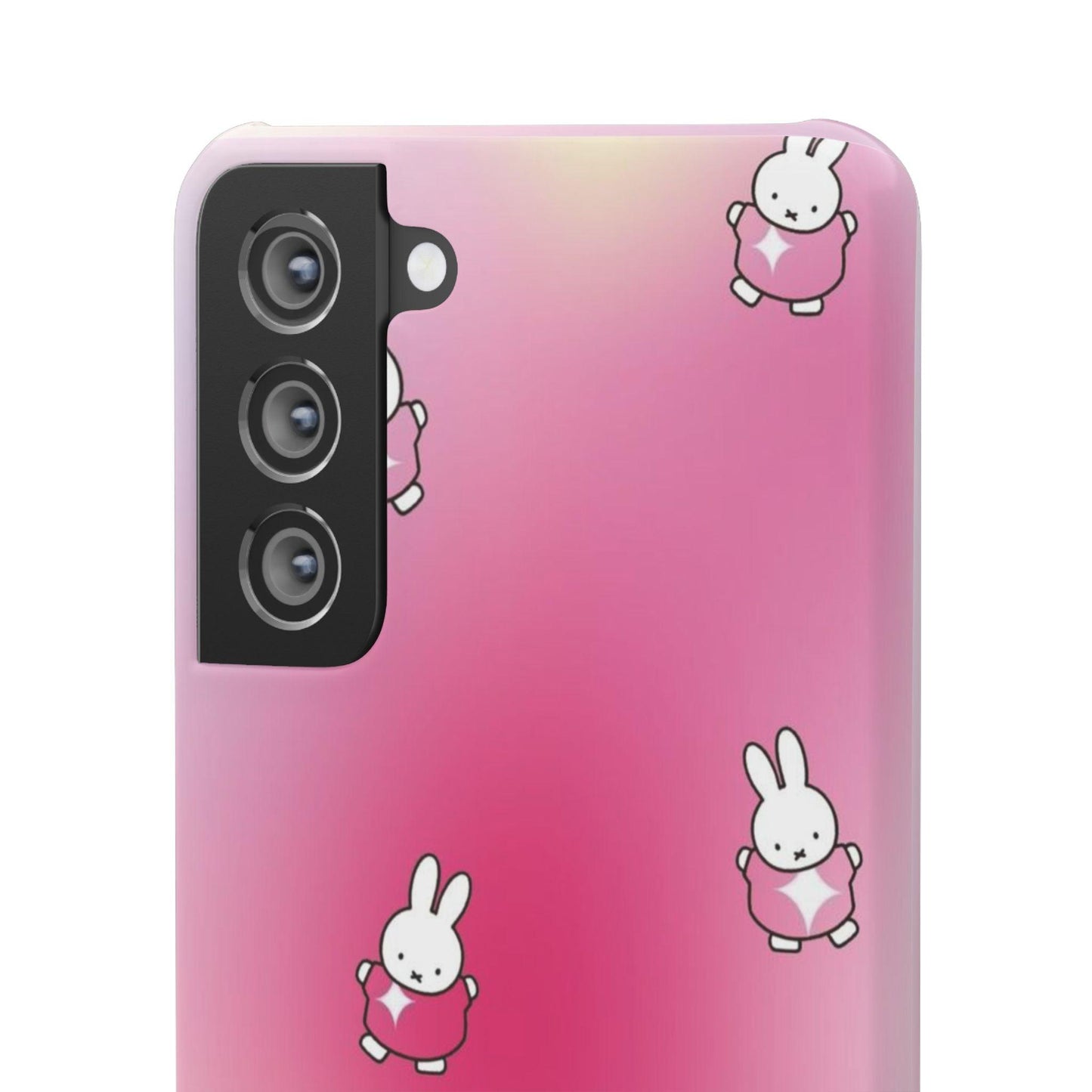The Bunny Aura Pink Snap Cases - SmartHomeGoodies