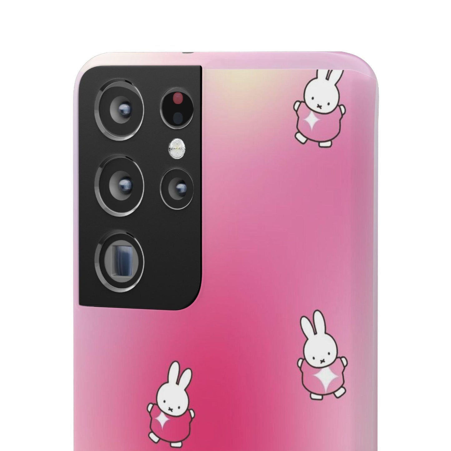The Bunny Aura Pink Snap Cases - SmartHomeGoodies
