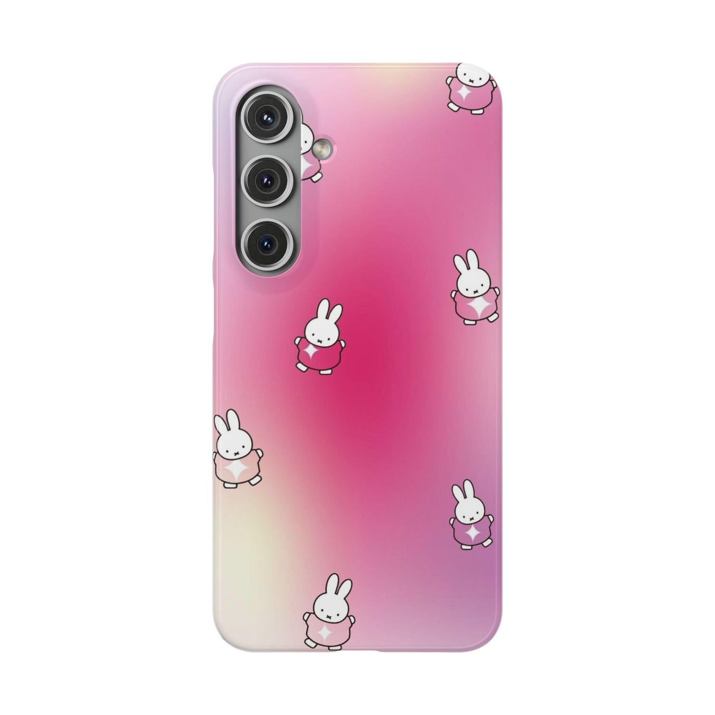 The Bunny Aura Pink Snap Cases - SmartHomeGoodies